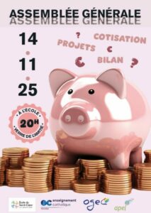 En novembre et décembre, l’école bouge !