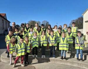 Remise de gilets jaunes