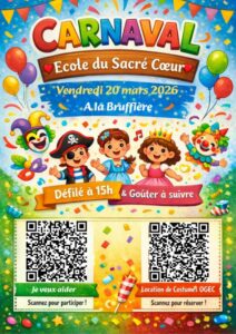 Carnaval de l’école.